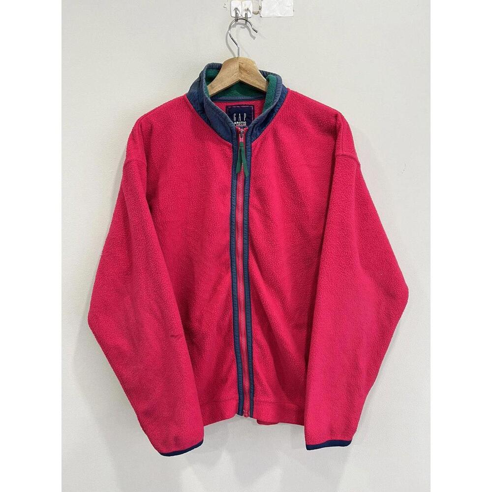Vintage Gap Arctic Light Fleece Sweater Zip up